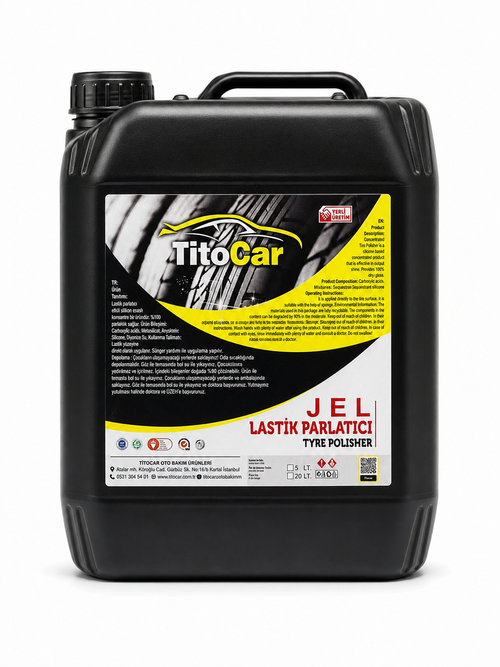 TitoCar Bandenglans Gel 5 Liter