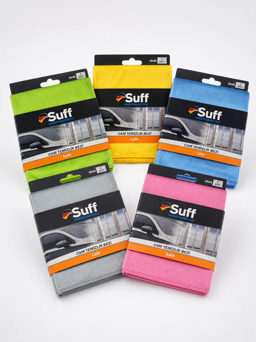 Suff Microvezel Ruitenreiniger Doek (Tulp) 50x70 cm