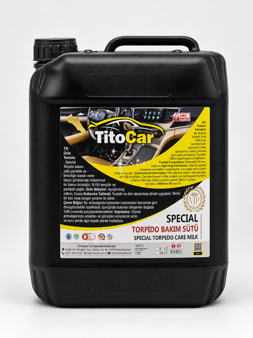 TitoCar Dashboard Glansmelk 5 Liter