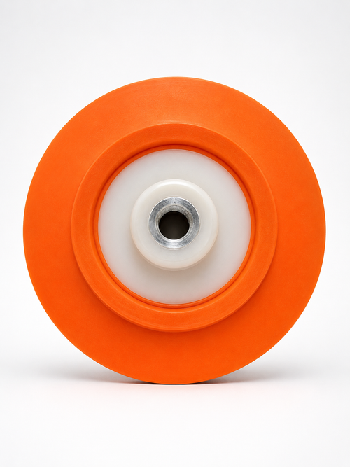 Polijstpad Flexibel Klittenband Oranje 150 mm