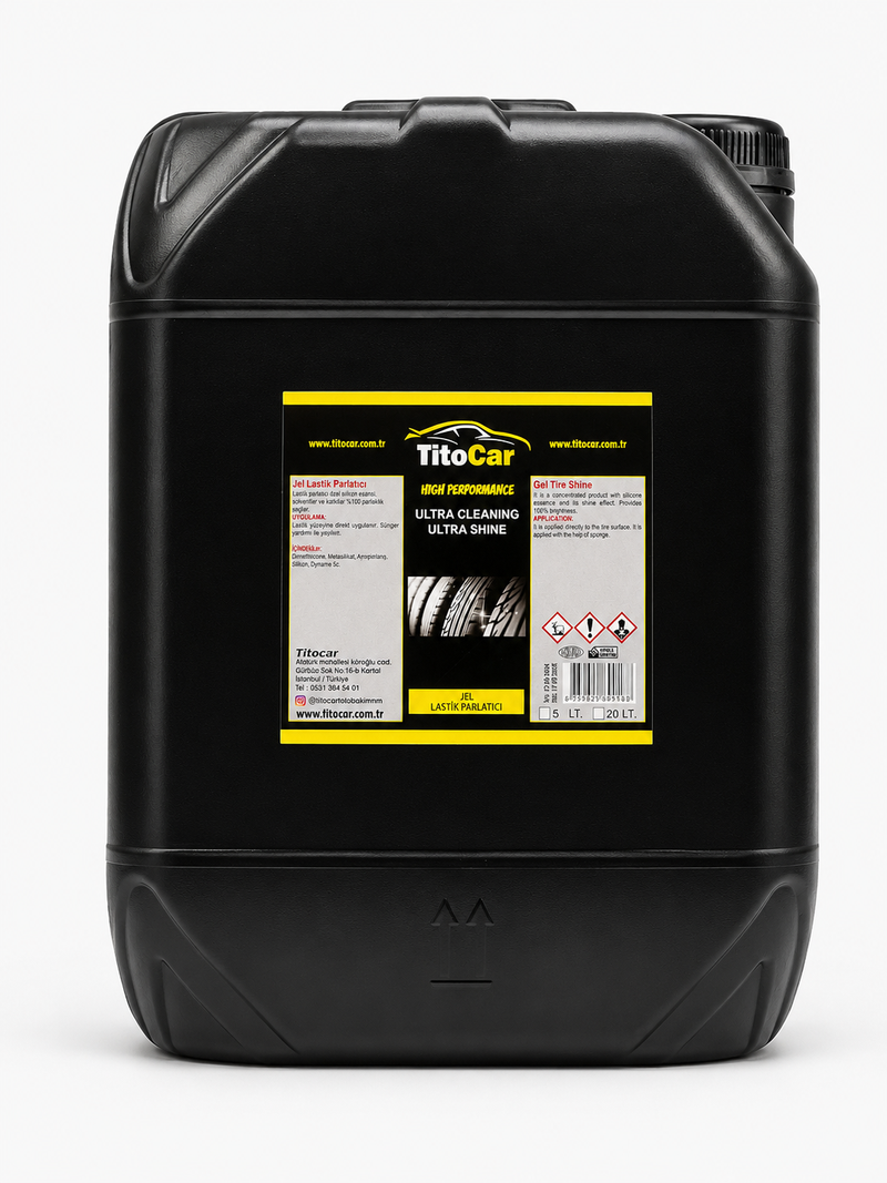 TitoCar Bandenglans Gel 20 Liter