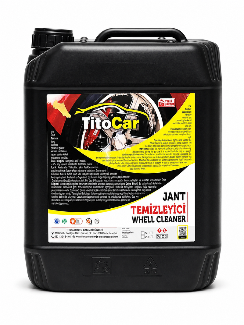 TitoCar Velgenreinigingsvloeistof 5 Liter