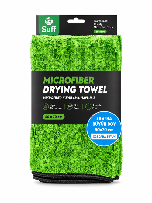 Suff 3-delige Actieset Microvezel Waxdoek (Lelietje-van-dalen) 40x30 cm (A15-4030-250)