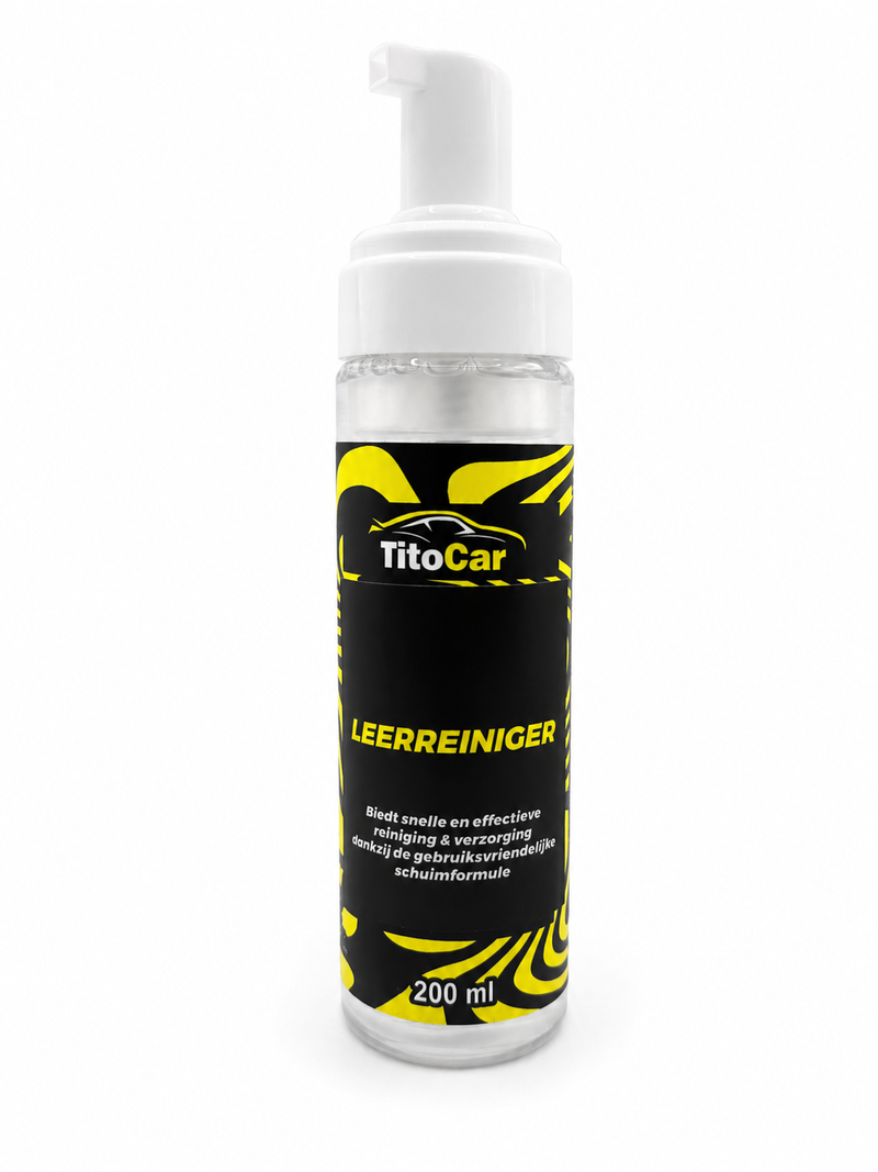 TitoCar Leerreiniger Schuim 200 ml